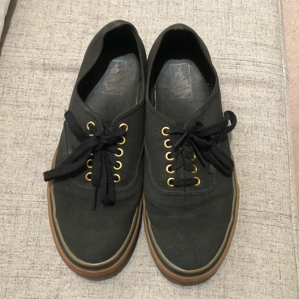 Black Vans, men’s size 10